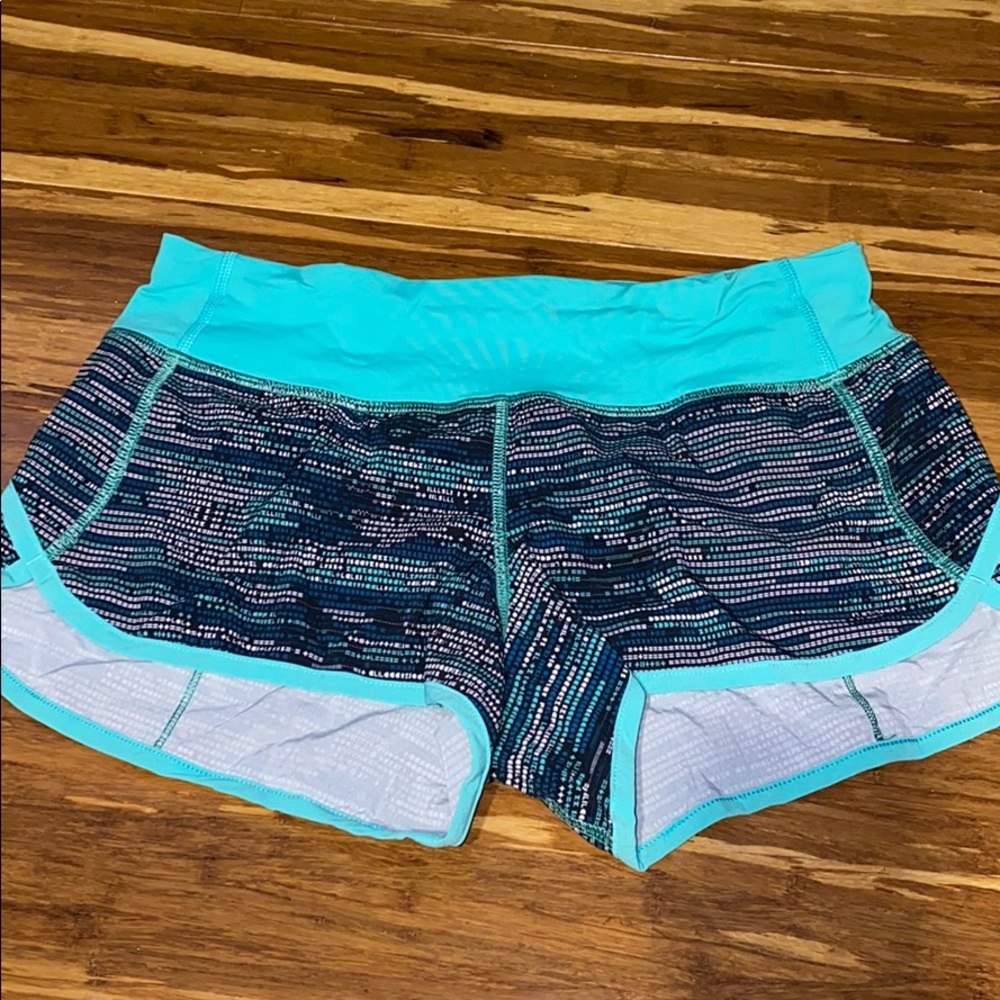 Lululemon Speed Shorts Seawheeze Edition